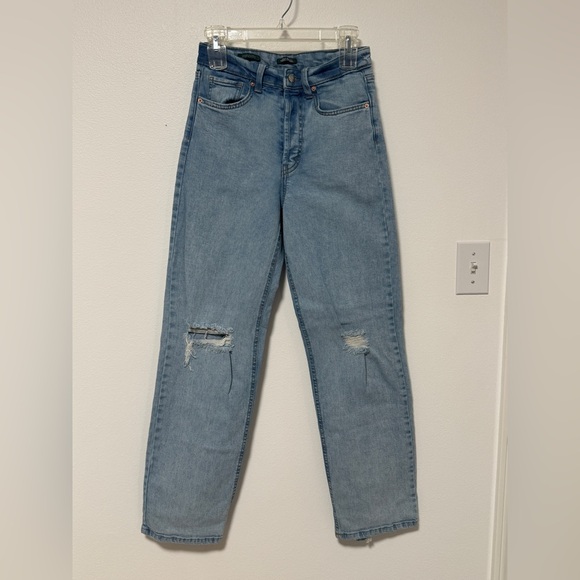 wild fable Denim - Wild Fable Light Blue Distressed Jeans